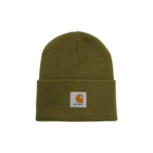 Carhartt Wip beanie hat with logo patch