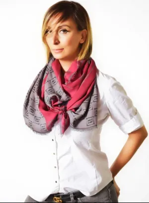 Eternity Burgundy Scarf